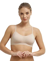 Dámská bezešvá podprsenka DIM INVISIBLE MICRO BRALETTE - DIM - tělová