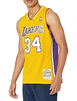 Mitchell & Ness Los Angeles Lakers NBA Swingman Home Jersey Lakers 99 Shaquille O`Neal SMJYGS18179-LALLTGD99SON Pánské tričko