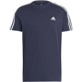 Adidas Essentials Single Jersey 3-Stripes Tee M IC9335 pánské