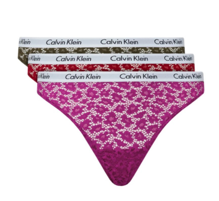 Calvin Klein Spodní prádlo Bikiny 3Pk W 000QD3926E dámské