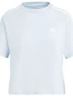 Tričko adidas Essentials 3-Stripes Single Jersey Crop Top W IS1568