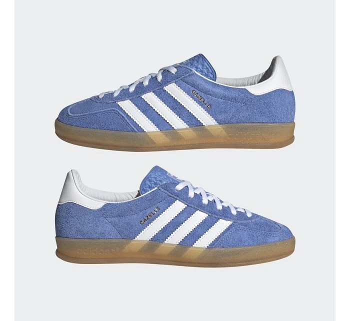 Dámské tenisky adidas Gazelle Indoor W Blue Fusion semišové boty blue (HQ8717) Dámské tenisky adidas Gazelle Indoor W Blue Fusion semišové boty blue (HQ8717)