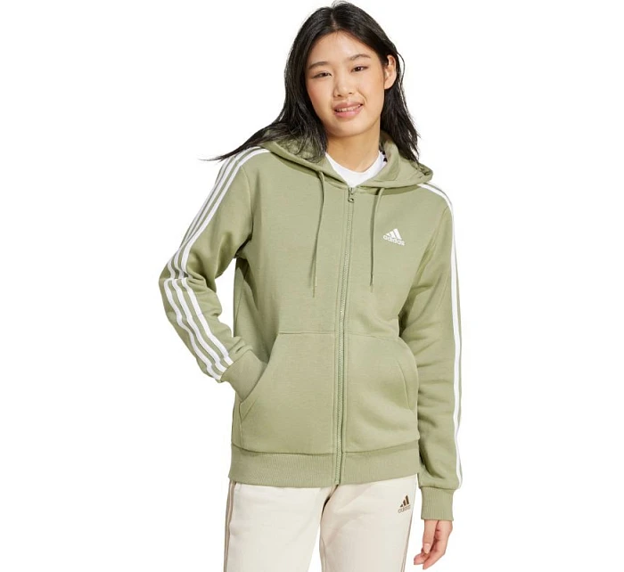 Mikina adidas Essentials 3-Stripes Full-Zip Fleece W JP2352 Mikina adidas Essentials 3-Stripes Full-Zip Fleece W JP2352