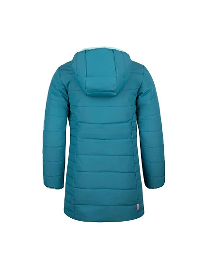 Dívčí zateplená bunda s kapucí Girls Coat winter blue model 21350517 - Trollkids