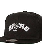 Mitchell & Ness NBA San Antonio Spurs Triple Play Snapback Kšiltovka HS8578-SASBLCK