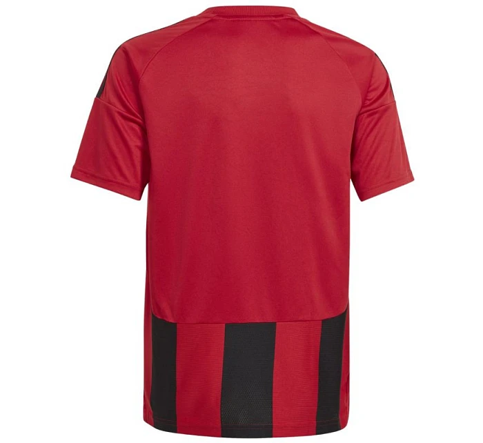Dětské tričko adidas Striped 24 červené/černé IW2131 Dětské tričko adidas Striped 24 červené/černé IW2131