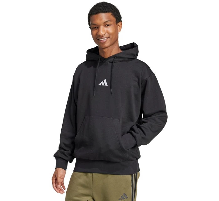 Adidas Essentials Feelcozy Fleece Hoodie M JE3807 pánské Adidas Essentials Feelcozy Fleece Hoodie M JE3807 pánské