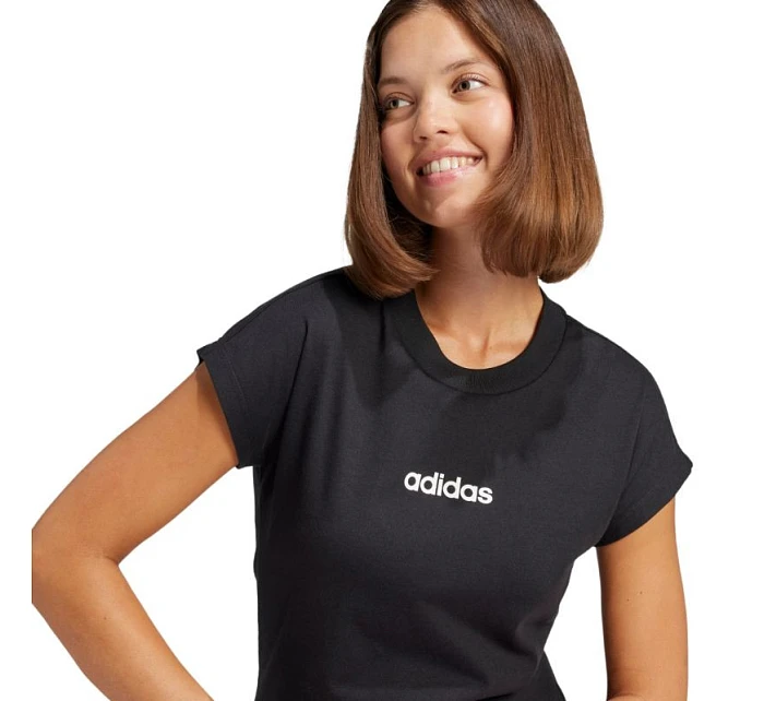 Bavlněné tričko adidas Essentials Linear W JC8238 Bavlněné tričko adidas Essentials Linear W JC8238