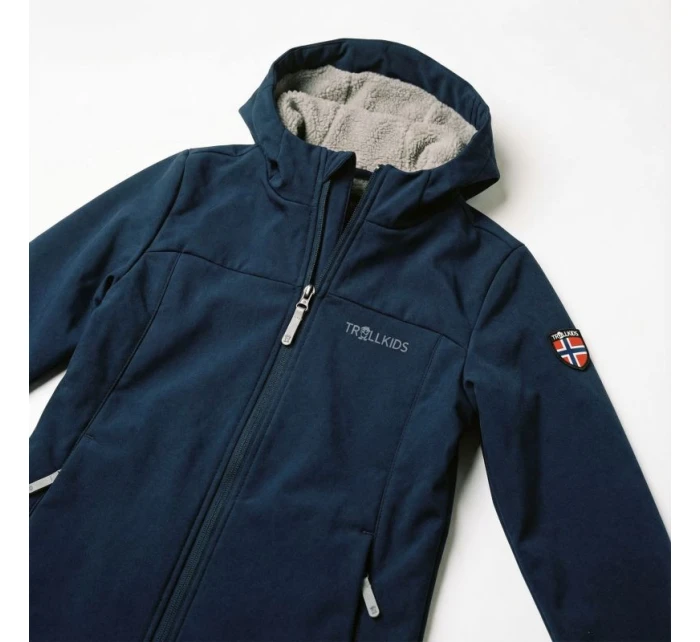 Trollkids Dívčí softshellový kabát Kristiansand pro dívky (391-100) Trollkids Dívčí softshellový kabát Kristiansand pro dívky (391-100)