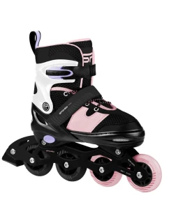 Kolečkové brusle Spokey Trixie BK/PK Jr SPK-944676 r. 31-34