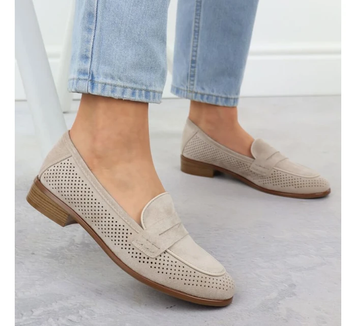 Semišové polobotky W model 21939919 - Potocki Semišové polobotky W model 21939919 - Potocki