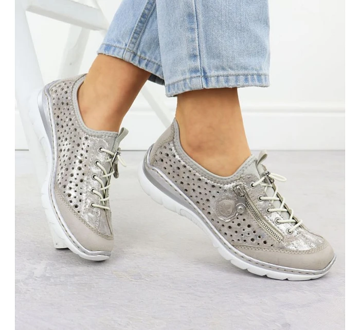 Rieker W L32P6-90 RKR764 ažurové polobotky Rieker W L32P6-90 RKR764 ažurové polobotky