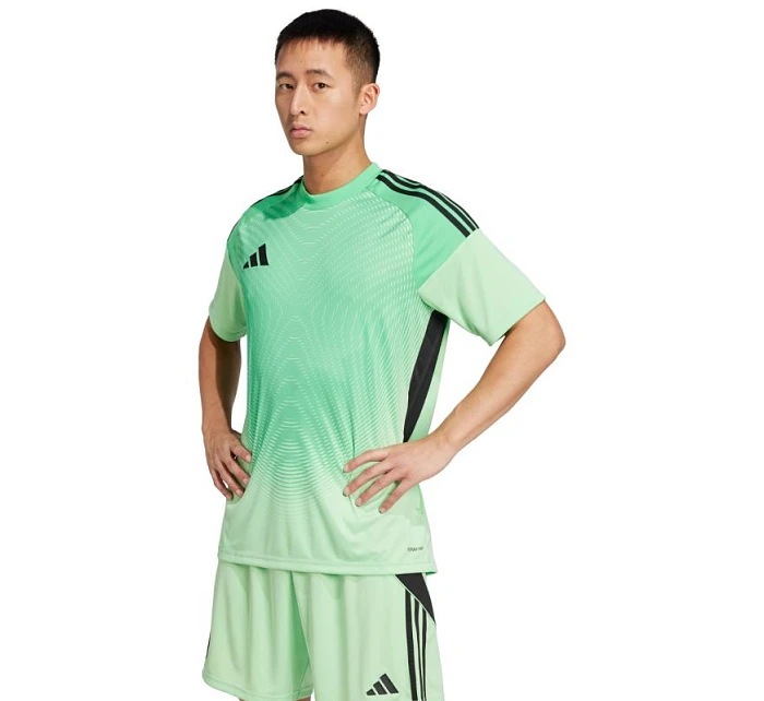 Pánské brankářské tričko adidas Tiro 25 Competition Jersey Short Sleeve green JI9716 pánské Pánské brankářské tričko adidas Tiro 25 Competition Jersey Short Sleeve green JI9716 pánské