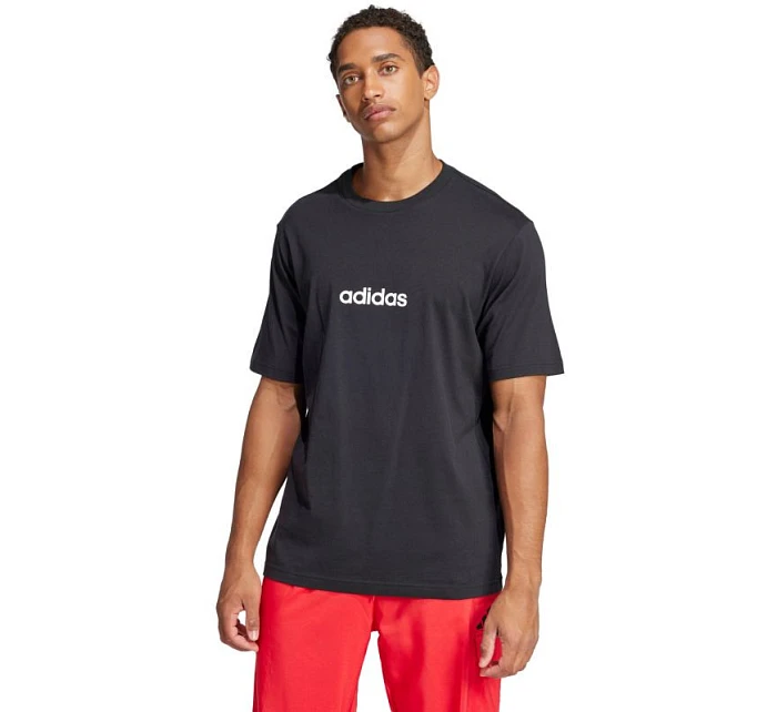 Tričko adidas Essentials Linear Single M JE8993 pánské Tričko adidas Essentials Linear Single M JE8993 pánské