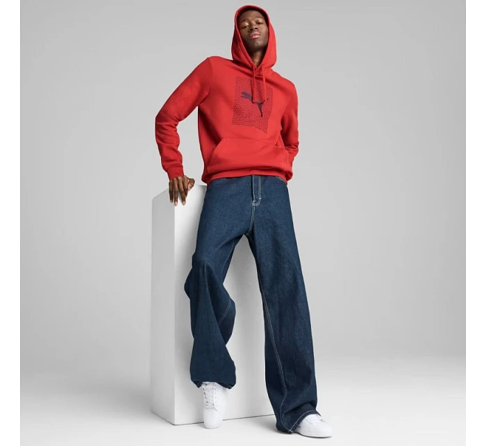 Mikina Puma Ess Logo Lab Hoodie FL M 684669 15 pánské Mikina Puma Ess Logo Lab Hoodie FL M 684669 15 pánské