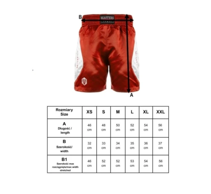 model 21356298 boxerské šortky červené XS - Masters model 21356298 boxerské šortky červené XS - Masters