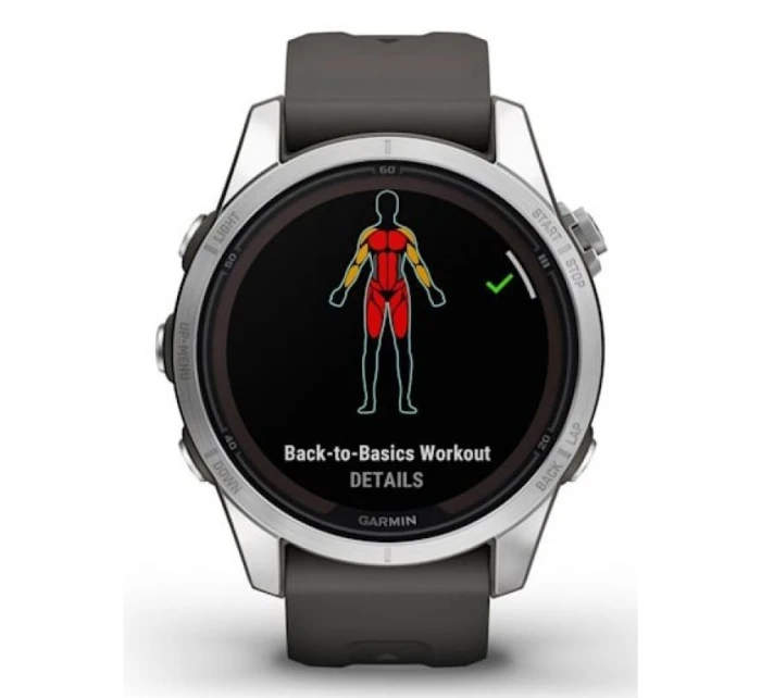 Sportovní hodinky Pro Solar Silver SS model 21810585 - Garmin Sportovní hodinky Pro Solar Silver SS model 21810585 - Garmin