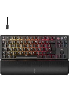 Herní klávesnice Corsair K70 Pro TKL, klávesnice TKL (80%), Corsair MGX -, ISO (DE)
