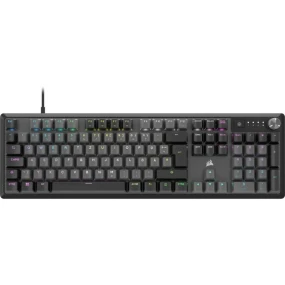 CORE RGB herní USB QWERTY klávesnice německá šedá model 21810640 - Corsair CORE RGB herní USB QWERTY klávesnice německá šedá model 21810640 - Corsair