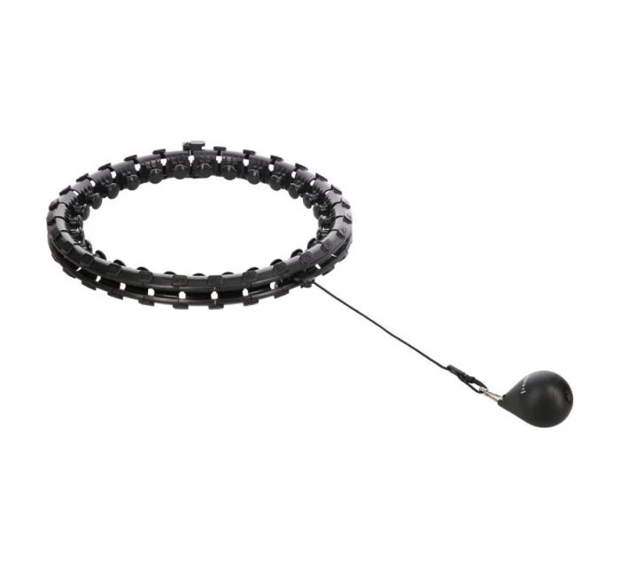 HULA HOP SET HHW12 ČERNÝ S VÝSTUPKY A ZÁVAŽÍMI HMS + OPASEK BR163 ČERNÝ PLUS SIZE HULA HOP SET HHW12 ČERNÝ S VÝSTUPKY A ZÁVAŽÍMI HMS + OPASEK BR163 ČERNÝ PLUS SIZE