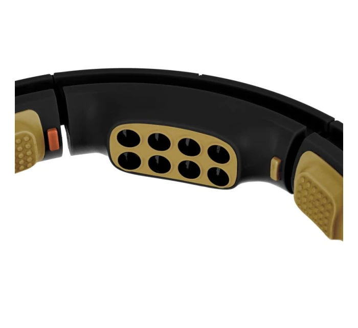 HHM13 NOVÝ HULA HOP ČERNÝ/ZLATÝ S MAGNETY A ZÁVAŽÍM + POČÍTADLO HMS HHM13 NOVÝ HULA HOP ČERNÝ/ZLATÝ S MAGNETY A ZÁVAŽÍM + POČÍTADLO HMS