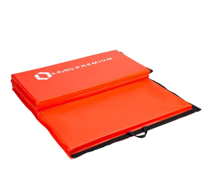 Gymnastická skládací matrace červená 2400x1200x50mm HMS MGS01 Gymnastická skládací matrace červená 2400x1200x50mm HMS MGS01