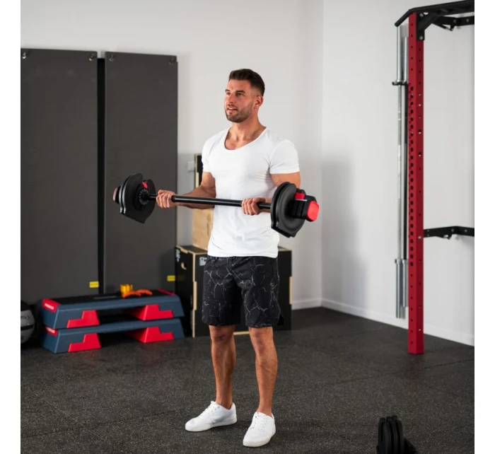 HMS SGR40 PRO SET Nastavitelná sada činek 2v1 43,5 kg HMS SGR40 PRO SET Nastavitelná sada činek 2v1 43,5 kg