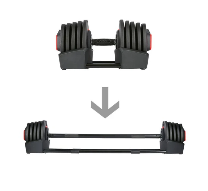 HMS SGR40 PRO SET Nastavitelná sada činek 2v1 43,5 kg HMS SGR40 PRO SET Nastavitelná sada činek 2v1 43,5 kg