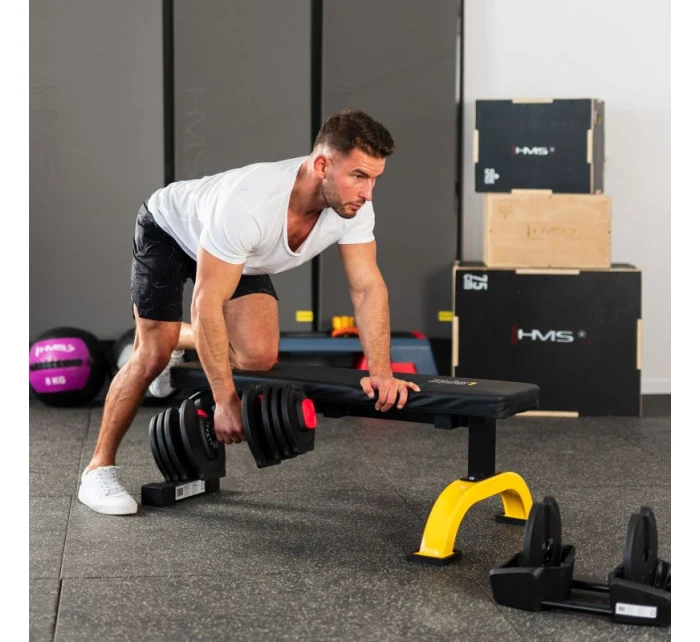 HMS SGR40 PRO SET Nastavitelná sada činek 2v1 43,5 kg HMS SGR40 PRO SET Nastavitelná sada činek 2v1 43,5 kg