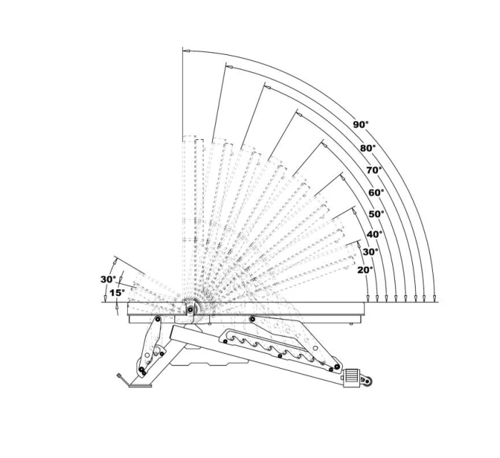 L3150 - (2 DÍLY) NASTAVITELNÁ CVIČEBNÍ LAVICE L3150 - (2 DÍLY) NASTAVITELNÁ CVIČEBNÍ LAVICE