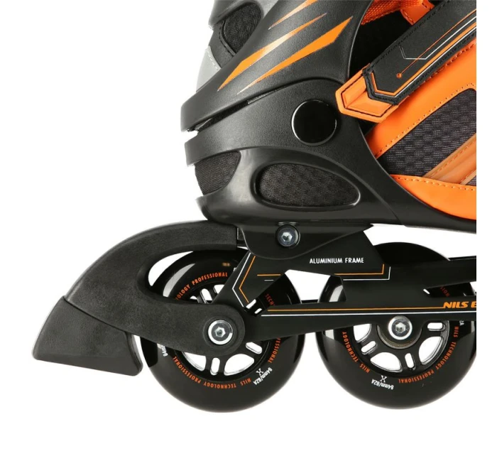 Inline brusle NILS Extreme NA14112 black/orange velikost 39 Inline brusle NILS Extreme NA14112 black/orange velikost 39