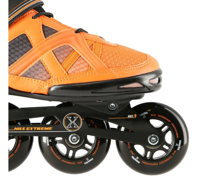 Inline brusle NILS Extreme NA14112 black/orange velikost 39 Inline brusle NILS Extreme NA14112 black/orange velikost 39