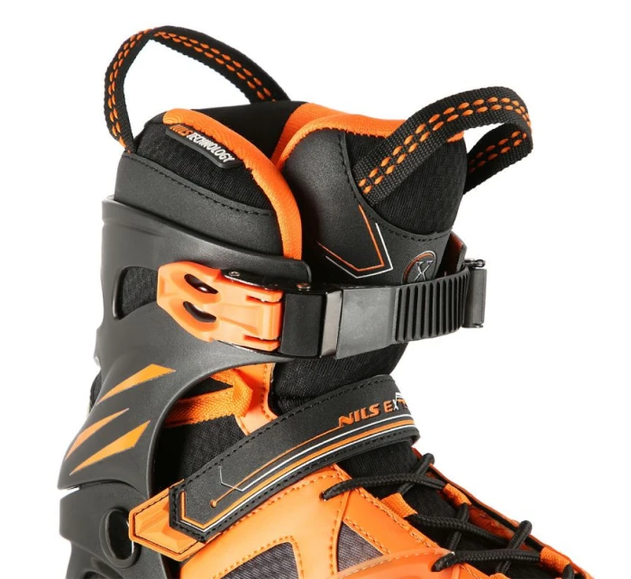 Inline brusle NILS Extreme NA14112 black/orange velikost 39 Inline brusle NILS Extreme NA14112 black/orange velikost 39