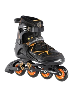Inline brusle NILS Extreme NA9022 black/orange, velikost 41