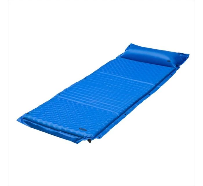NILS CAMP NC4001 modrá samonafukovací karimatka s polštářkem - 3,8 cm NILS CAMP NC4001 modrá samonafukovací karimatka s polštářkem - 3,8 cm