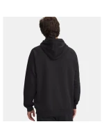 Mikina Under Armour Rival Fleece Logo Hoodie - černá/bílá