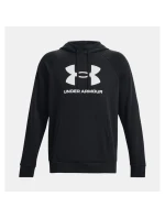 Mikina Under Armour Rival Fleece Logo Hoodie - černá/bílá