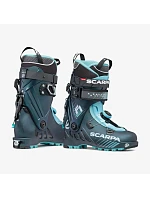 Dámské skialpinistické boty Scarpa F1 – antracit/aqua Dámské skialpinistické boty Scarpa F1 – antracit/aqua