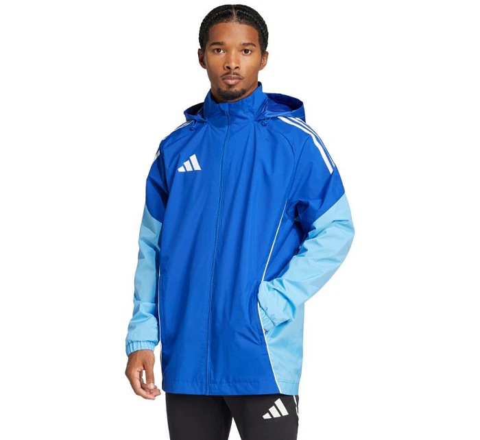 Pánská bunda adidas Tiro 25 Competition All-Weather modrá JI8930 pánské Pánská bunda adidas Tiro 25 Competition All-Weather modrá JI8930 pánské
