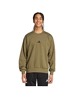 Pánská mikina adidas Essentials Feelcozy Fleece olivová KD5149 pánská