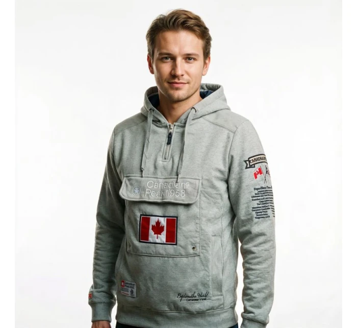 Bluza MEN 054 (RBMWW3826H/GRIS model 21359003 - Canadian Peak Bluza MEN 054 (RBMWW3826H/GRIS model 21359003 - Canadian Peak