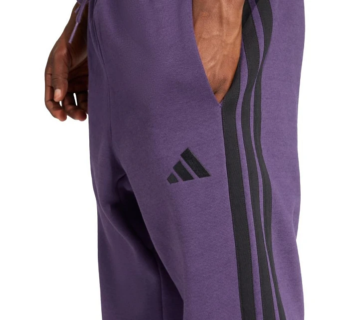 Pánské kalhoty Essentials 3Stripes Fleece purple model 21391475 - ADIDAS Pánské kalhoty Essentials 3Stripes Fleece purple model 21391475 - ADIDAS