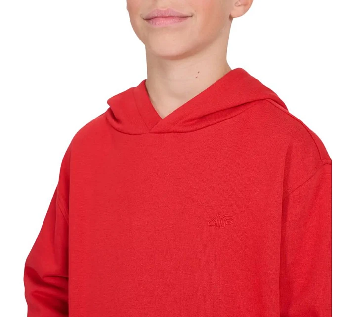 Chlapecká mikina červená JWAW25TSWS 62S model 21343656 - 4F Chlapecká mikina červená JWAW25TSWS 62S model 21343656 - 4F