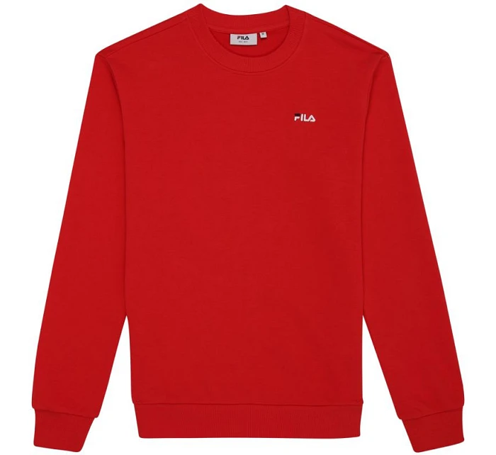 Pánská mikina Regular Crew Sweatshirt červená pánské model 21343818 - Fila Pánská mikina Regular Crew Sweatshirt červená pánské model 21343818 - Fila