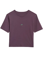 Dámské tričko  tmavě fialové WAW25TTSH model 21749365 - 4F
