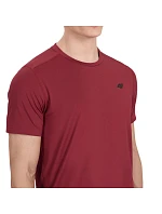 Pánské tričko 4F FNK M1521 tmavě červené 4FWAW25TFTSM1521 61S pánské
