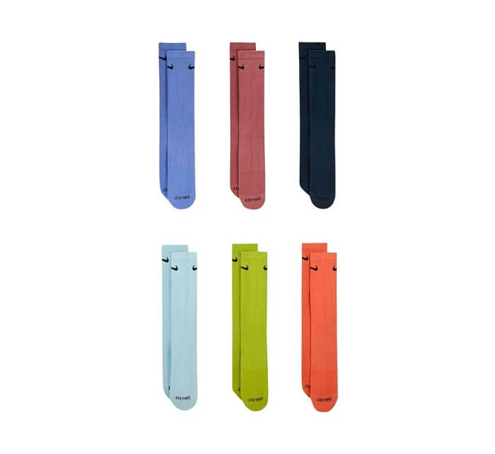 Nike Everyday Plus Cush 6 párů ponožek SX6897 967 Nike Everyday Plus Cush 6 párů ponožek SX6897 967