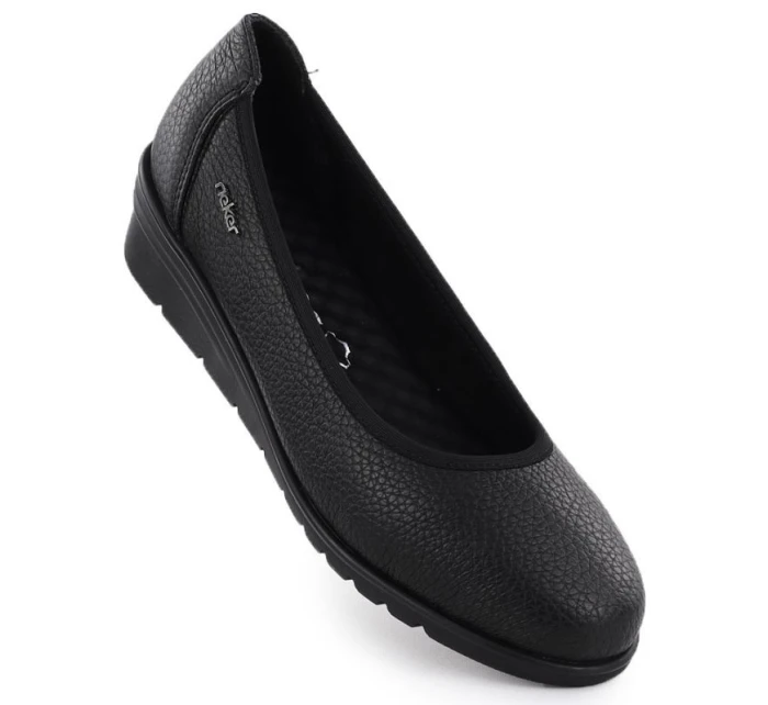 Dámské kožené nazouvací boty černé Rieker L5360-00 Dámské kožené nazouvací boty černé Rieker L5360-00