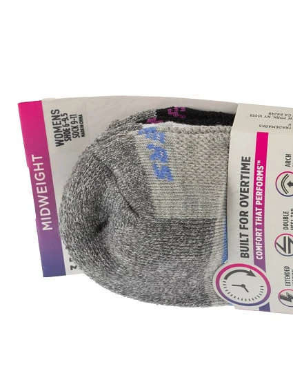 3pk Work Dámské ponožky Grey Jedna velikost model 22375312 - Skechers
