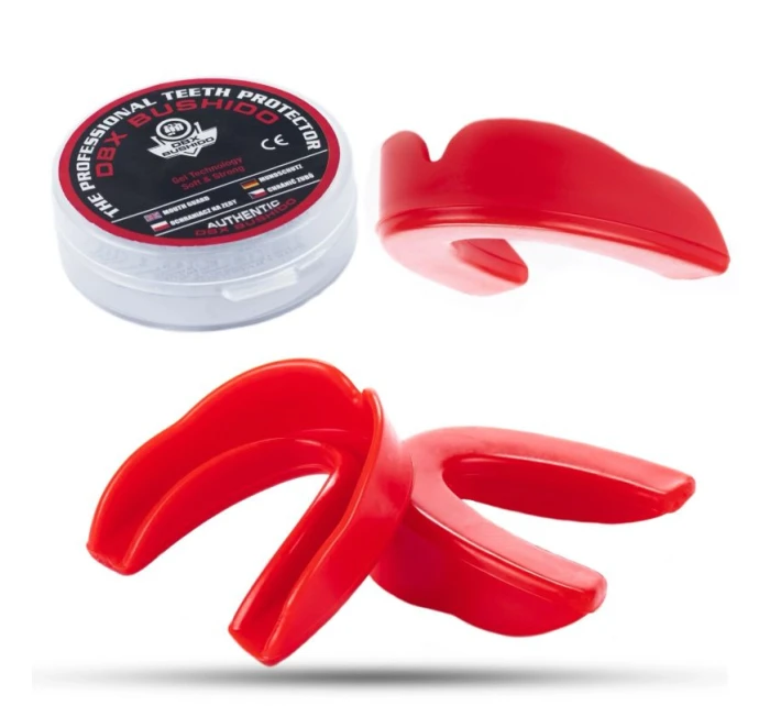 Chránič zubů + krabička - červený | Standardní Chránič zubů + krabička - červený | Standardní